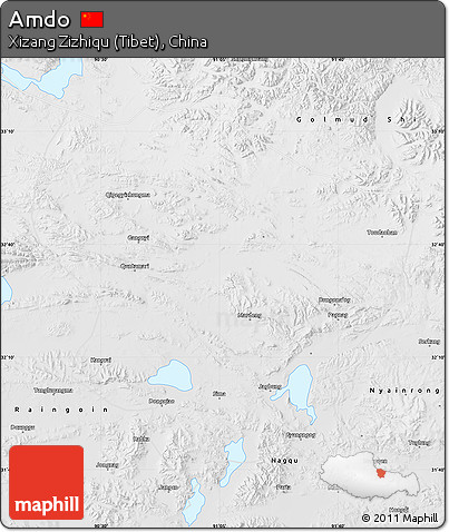 Physical Map of Amdo