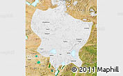 Physical Map of Amdo, satellite outside