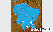 Political Map of Amdo, darken