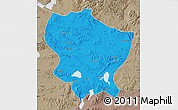 Political Map of Amdo, semi-desaturated