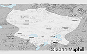 Gray Panoramic Map of Amdo