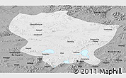 Physical Panoramic Map of Amdo, darken, desaturated