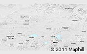 Physical Panoramic Map of Amdo, desaturated