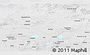 Physical Panoramic Map of Amdo, semi-desaturated