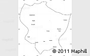 Blank Simple Map of Amdo, cropped outside