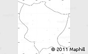 Blank Simple Map of Amdo, no labels