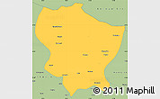 Savanna Style Simple Map of Amdo