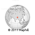 Outline Map of Bainang