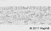Physical Panoramic Map of Bainang