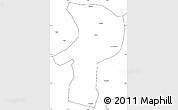 Blank Simple Map of Bainang