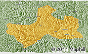 Savanna Style 3D Map of Banbar