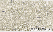 Shaded Relief 3D Map of Banbar