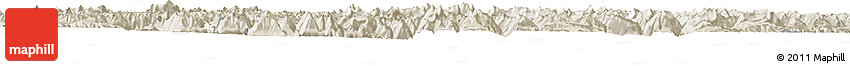 Shaded Relief Horizon Map of Banbar