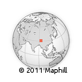 Outline Map of Banbar