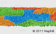 Political Panoramic Map of Banbar