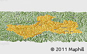 Savanna Style Panoramic Map of Banbar