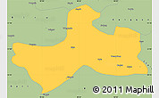Savanna Style Simple Map of Banbar