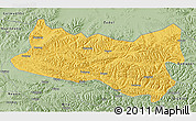 Savanna Style 3D Map of Baqen