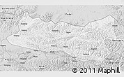 Silver Style 3D Map of Baqen