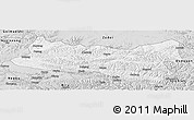 Silver Style Panoramic Map of Baqen