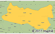 Savanna Style Simple Map of Baqen