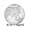 Outline Map of Biru