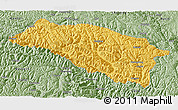 Savanna Style 3D Map of Bomi
