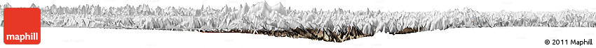Physical Horizon Map of Bomi, semi-desaturated
