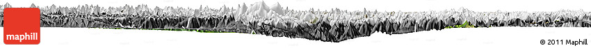 Satellite Horizon Map of Bomi, desaturated