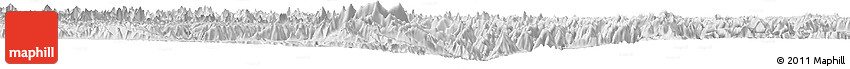 Silver Style Horizon Map of Bomi