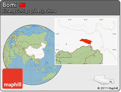 Savanna Style Location Map of Bomi, highlighted country