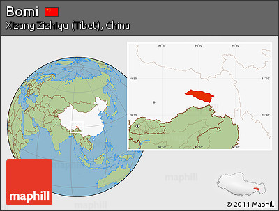 Savanna Style Location Map of Bomi, highlighted country