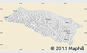 Classic Style Map of Bomi, single color outside