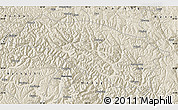 Shaded Relief Map of Bomi