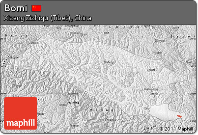 Silver Style Map of Bomi