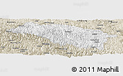 Classic Style Panoramic Map of Bomi