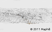 Physical Panoramic Map of Bomi, lighten