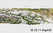 Satellite Panoramic Map of Bomi