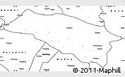 Blank Simple Map of Bomi