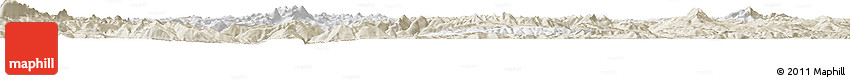 Classic Style Horizon Map of Comai