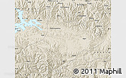 Shaded Relief Map of Comai