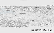 Physical Panoramic Map of Comai, semi-desaturated