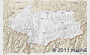 Classic Style 3D Map of Cona