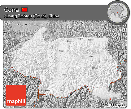Gray Map of Cona
