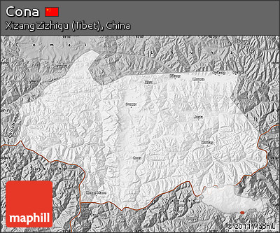 Gray Map of Cona