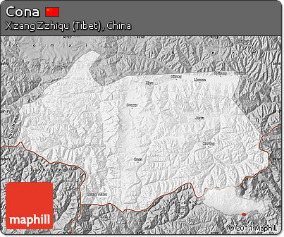 Gray Map of Cona