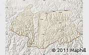 Shaded Relief Map of Cona, lighten