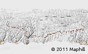 Physical Panoramic Map of Cona, lighten