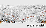 Physical Panoramic Map of Cona