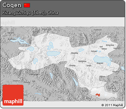 Gray 3D Map of Coqen